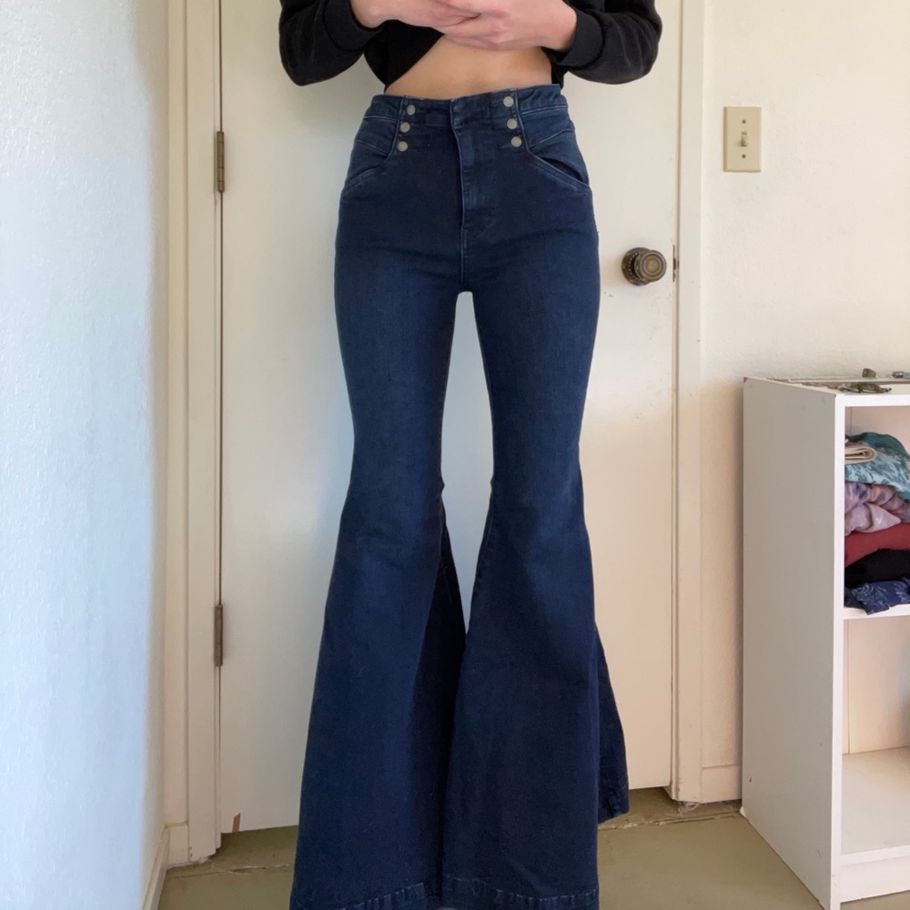 Free People Vintage Flare Jeans